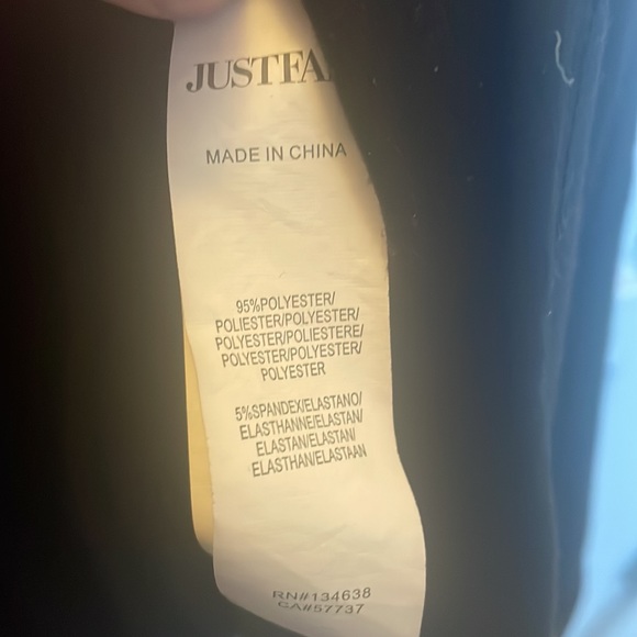 Black fit and flare dress with cutout back - Picture 4 of 8